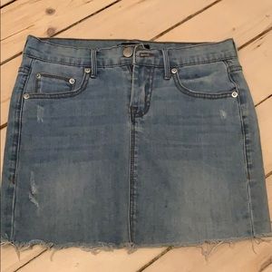 Denim Mini Skirt